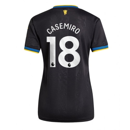 Billige Fotballdrakt Manchester United Casemiro #18 Replika Tredjedrakt Dame 2025-26 Kortermet Billige Fotballdrakt Manchester United Casemiro #18 Replika Tredjedrakt Dame 2025-26 Kortermet